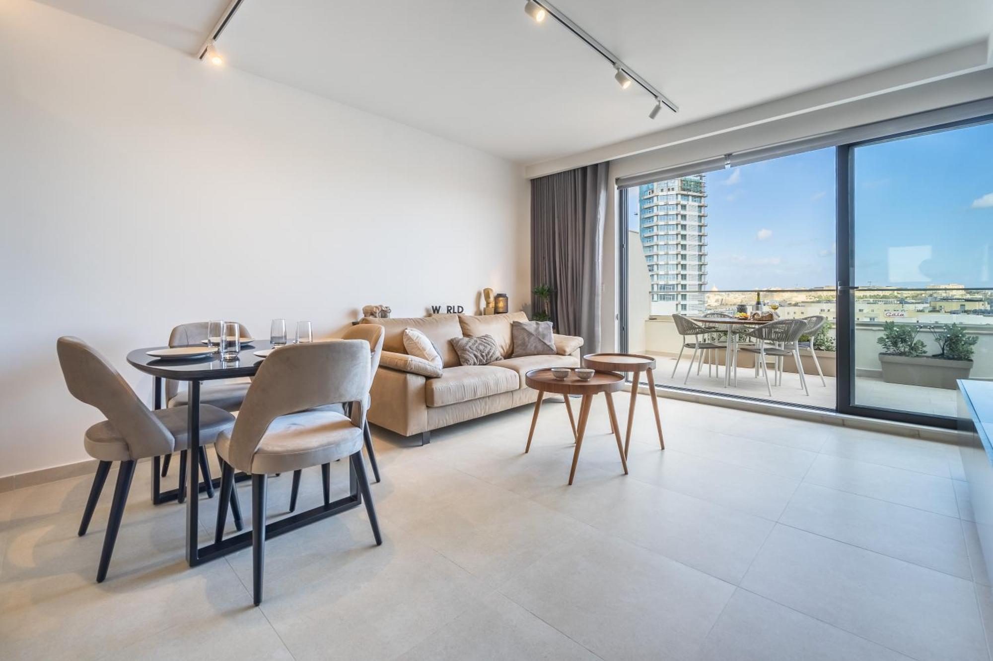New Modern Penthouse With Sunny Terrace Apartament *